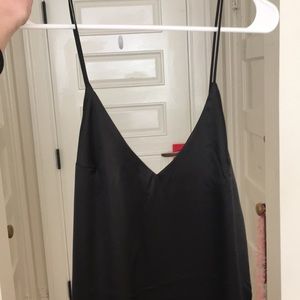 Black Silk Slip Dress⚡️⚡️